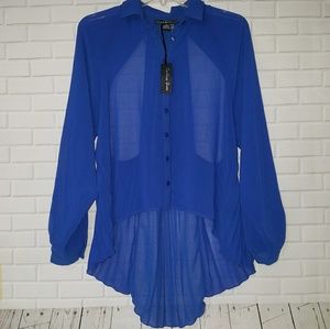 Georgous silk blouse.